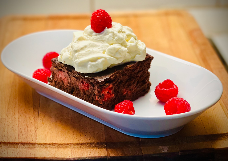 Najlepší malinový brownie