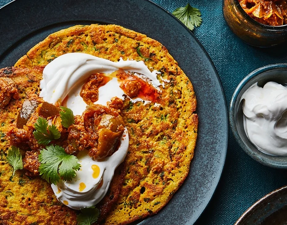 Fermentované palacinky z červenej šošovice